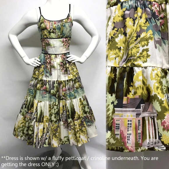 Anthropologie Dresses & Skirts - LAZYBONES Marilyn Dress Circle Skirt Arcadia M NWT